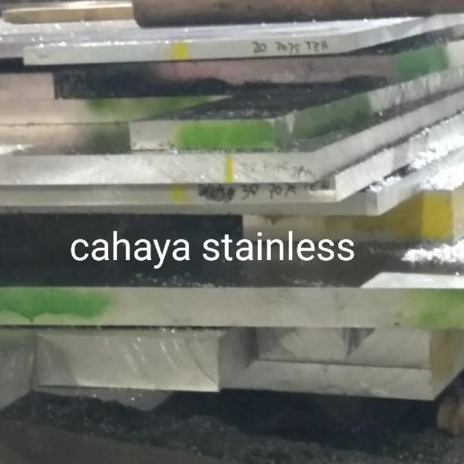 #####] plat alumunium 7075 30 110 x 135mm alumunium dural