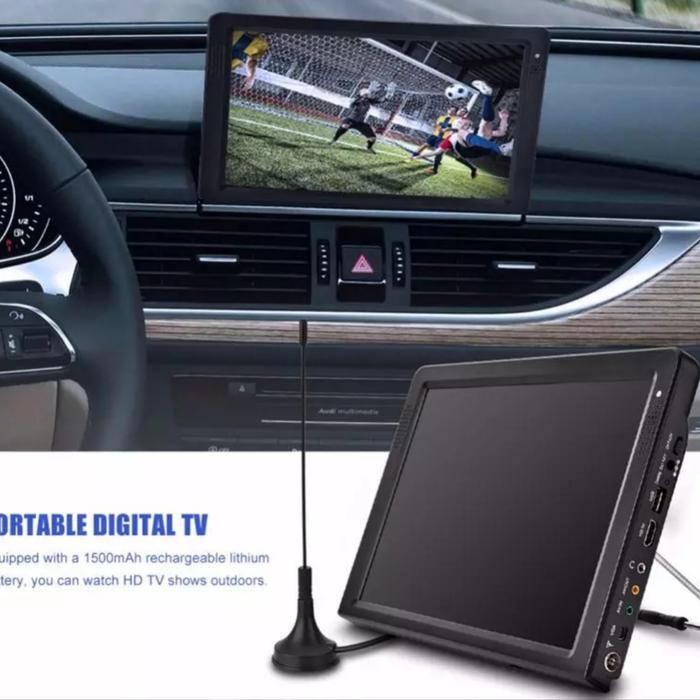 TERBARU tv LED 10 inch digital analog indoor outdoor media player mobil video