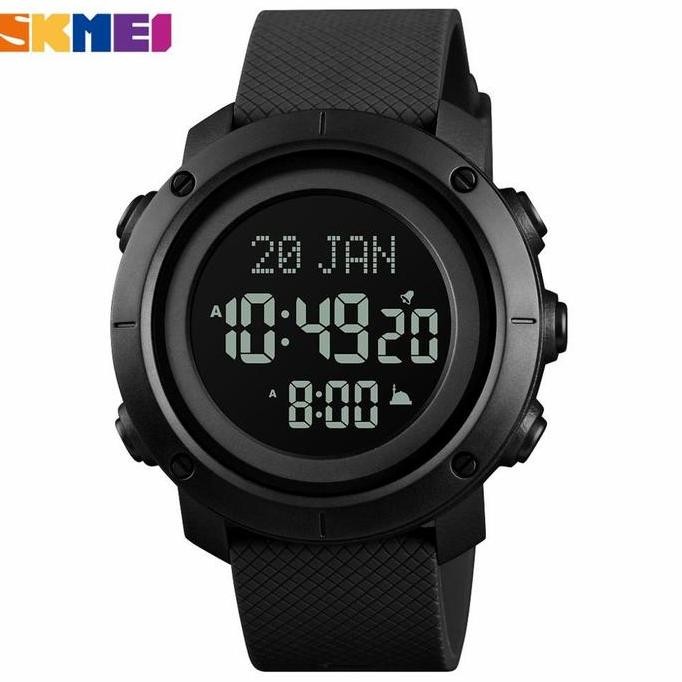 Jam Tangan Pria Muslim Mukmin AlFajr Al Fajr Kiblat Sholat Salat HS