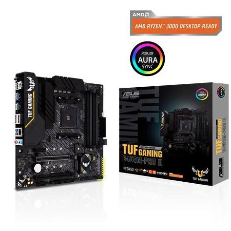 NEW ASUS TUF GAMING B450M-PRO II AMD AM4 MATHEBOARD