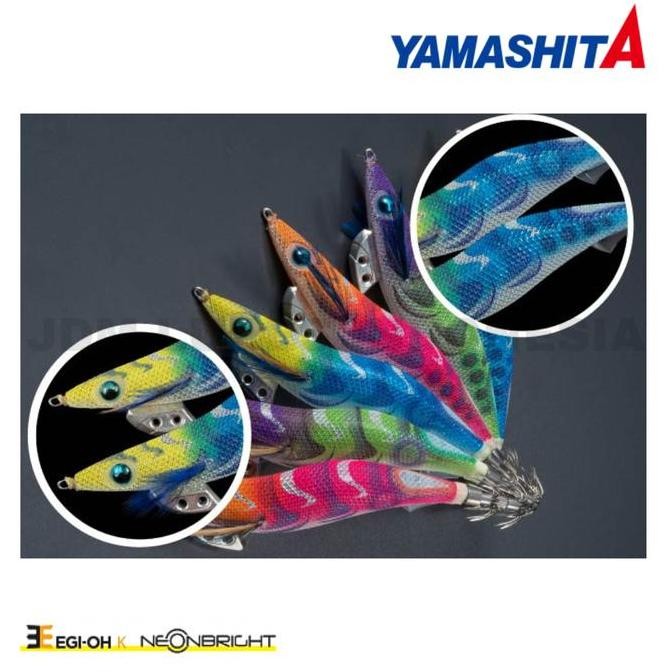 New  Yamashita Egi-Oh K Neon Bright Shallow