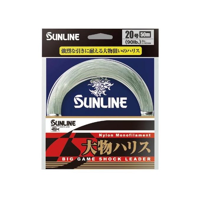 Hot Sale  Sunline Nylon Monofilament Big Game Shock Leader
