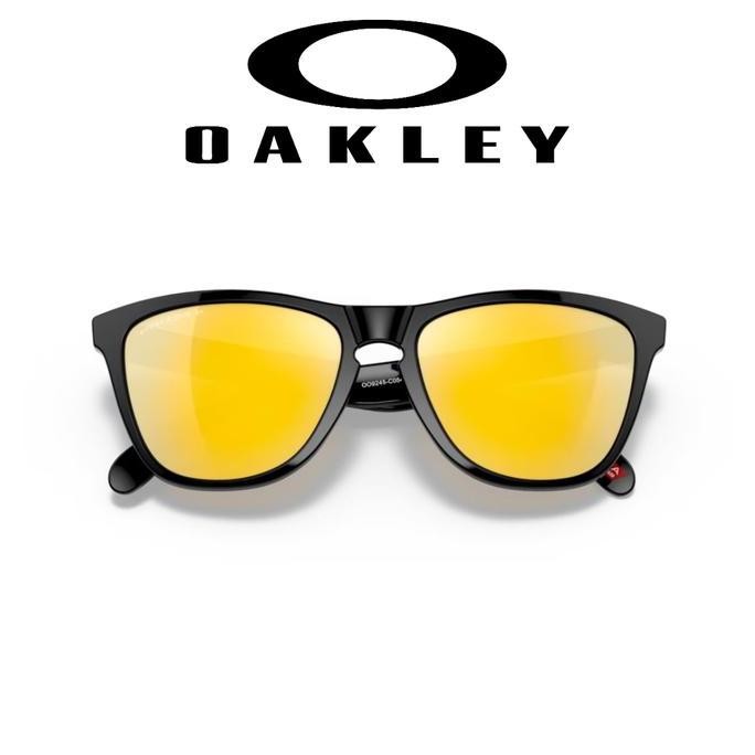 Terlaris  Oakley Sunglasses Polarized Frogskins (A) Low Bridge Fit