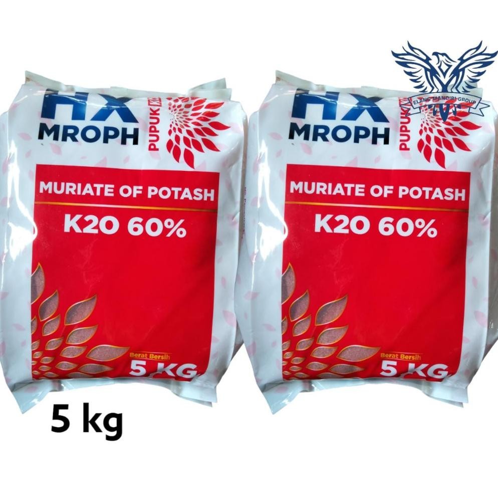 Kz_12 Kcl Hx Mroph 5 Kg Pupuk K2O (Kalium) 60% Meningkatkan Hasil Dan Kualitas Panen Dgw Hextar Fert