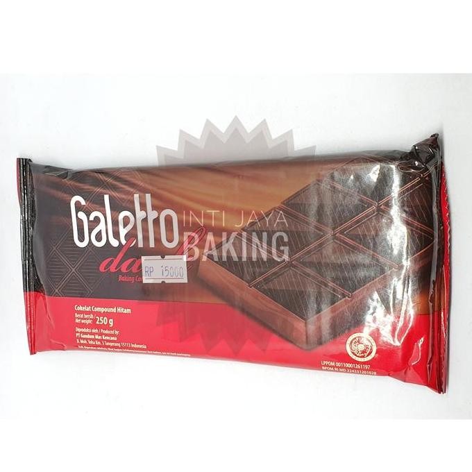 

@#@#@#] Dark Compound Chocolate Baking Galetto 250g