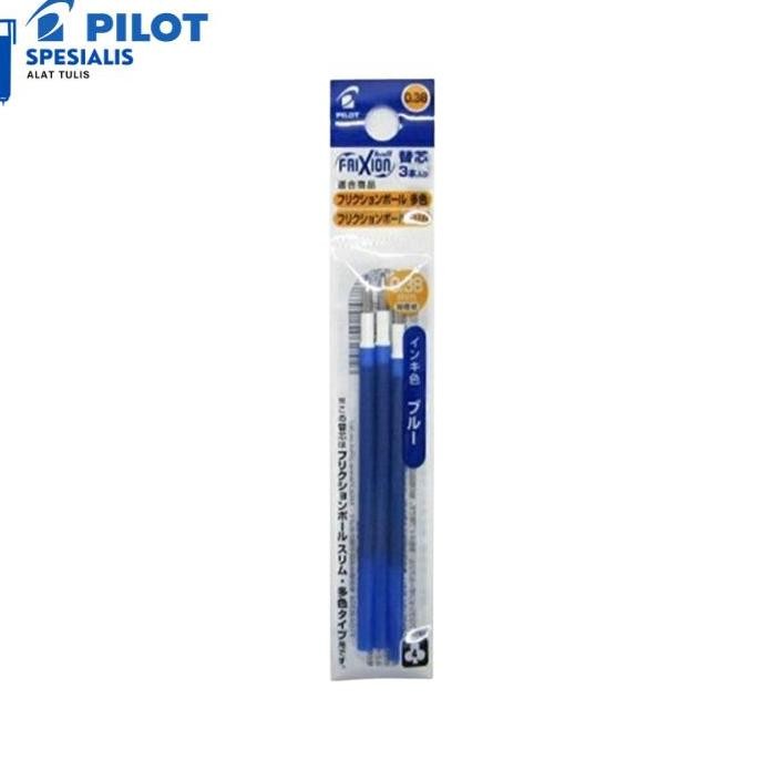 

HOT SALE! PILOT FRIXION SLIM REFILL 0.38 MM ISI ULANG PEN FRIXION CLICKER 3 IN 1