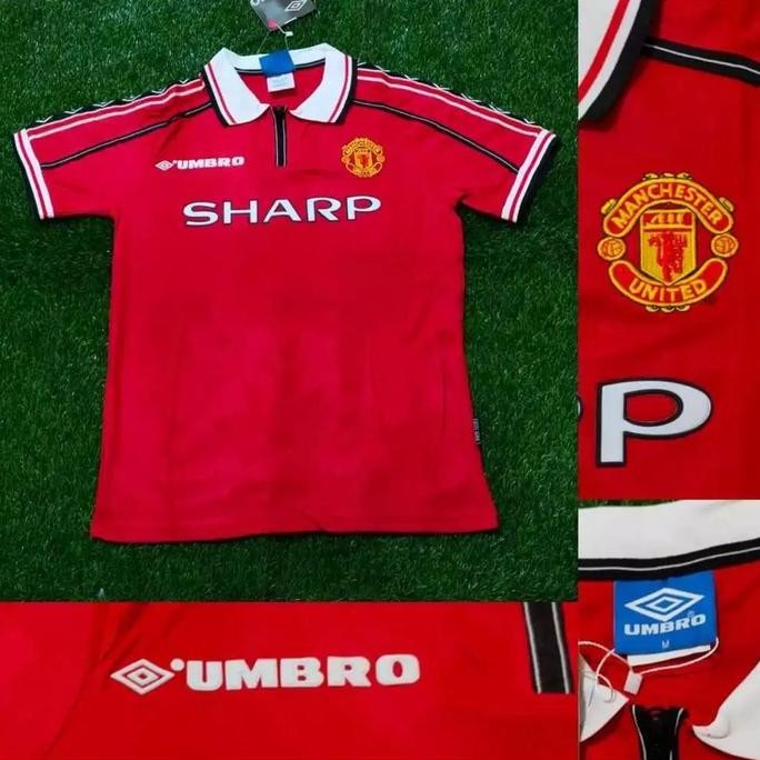 NEW MU HOME RETRO JERSEY BAJU BOLA KLASIK 1991 - 2008 GRADE ORI IMPORT JUMBO XXL 2XL XXXL 3XL