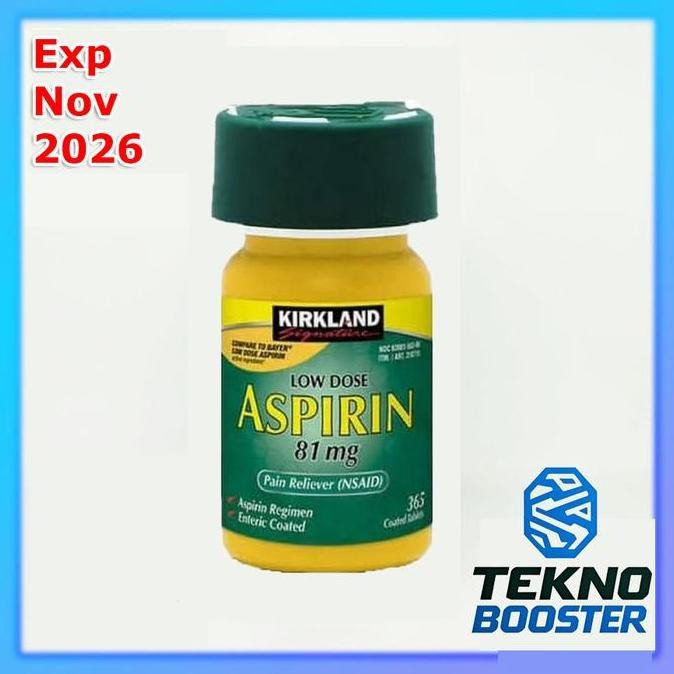 TERLARIS - Kirkland Aspirin Low Dose 81 mg 365 tablet