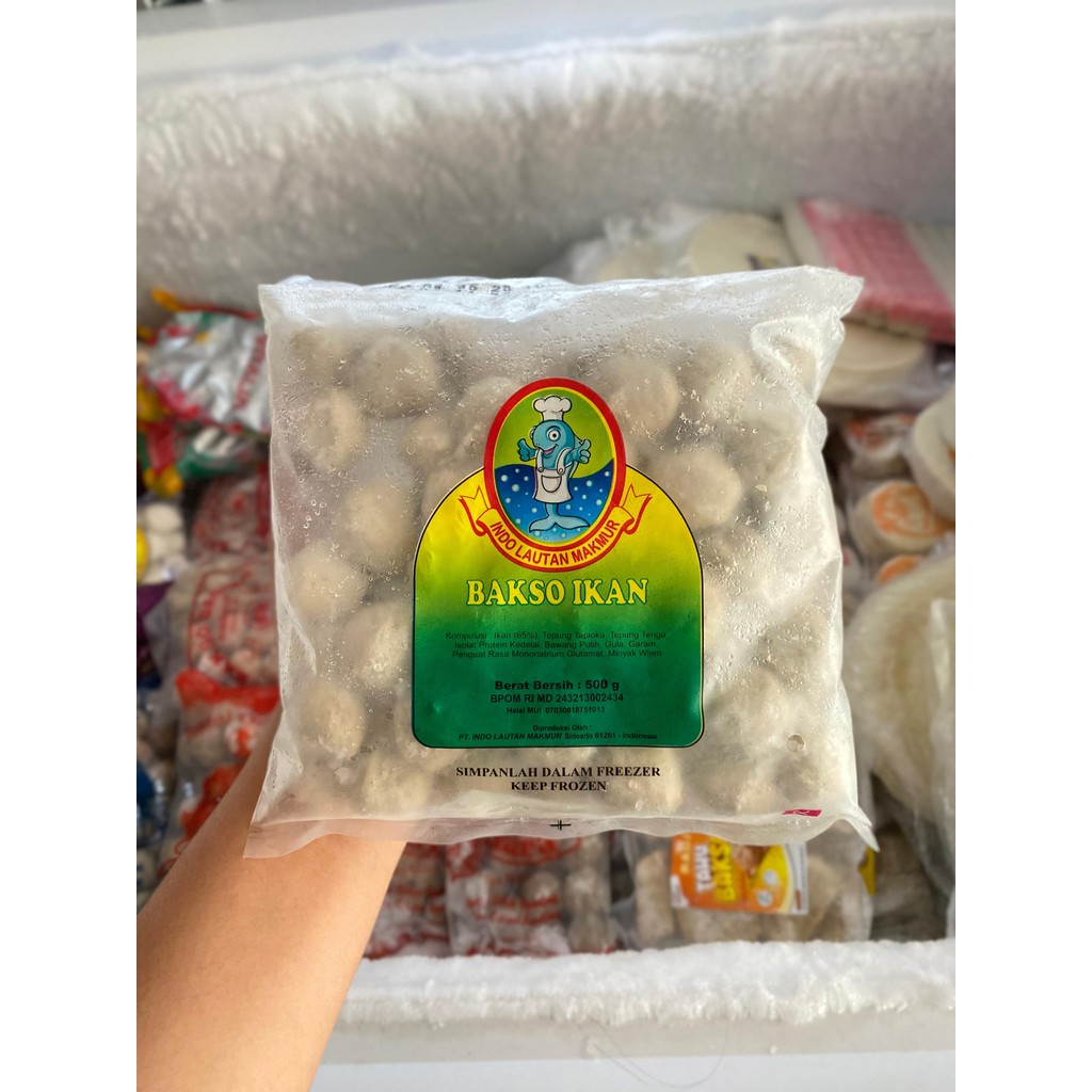 

ILM BAKSO IKAN 500 gram / INDO LAUTAN MAKMUR / AYU PUTRI FROZEN FOOD