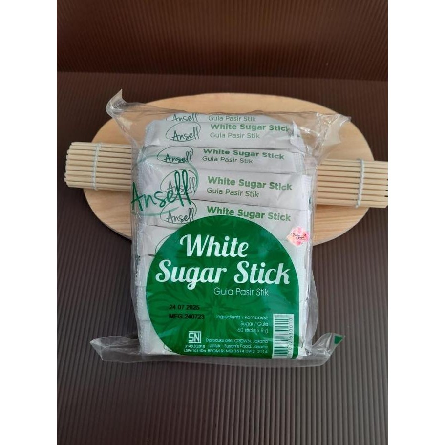 

Silahkan Order] ANSEL WHITE SUGAR STICK 60 STICKS