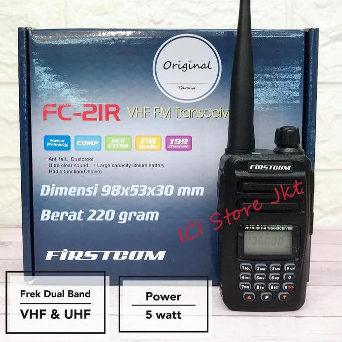 Ht Firstcom FC 21R original / HT Dual band mini murah