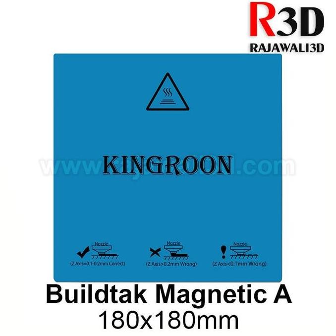 

Up Print Bed Magnetic Buildtak Magnetik 180X180 Part A (Atas) Rexyz A1 Terlaris