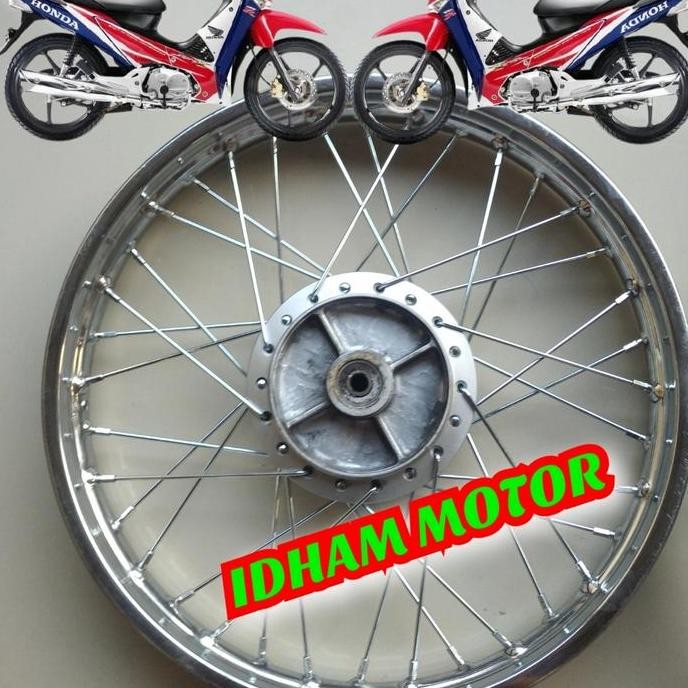 VELG JARI-JARI DEPAN BELAKANG MOTOR HONDA SUPRA X 125