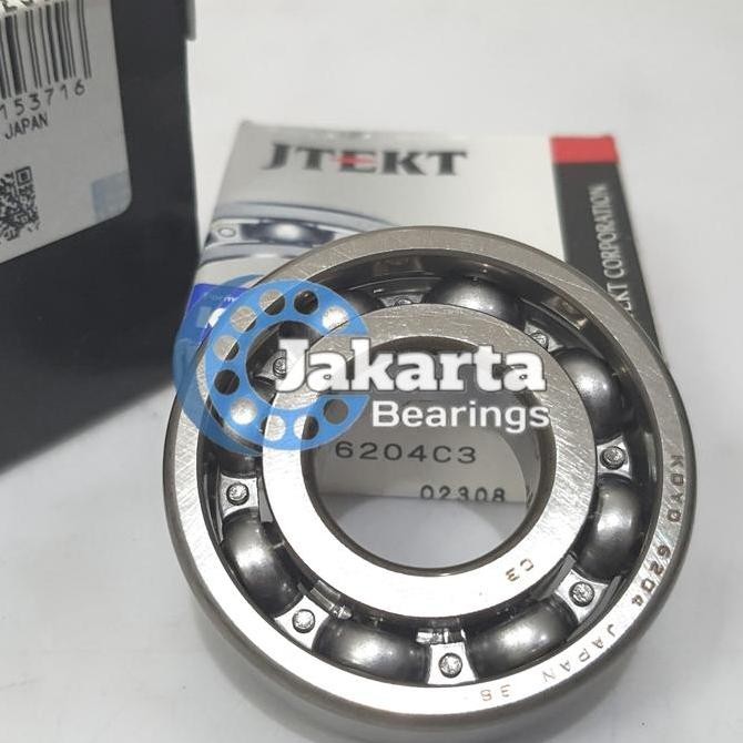 Bearing 6204 / 6204 C3 KOYO JAPAN ORIGINAL
