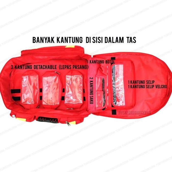 &<&<&<&] Lansia Kit Tas Perlengkapan Medis Emergency Kit Tas P3K SAR