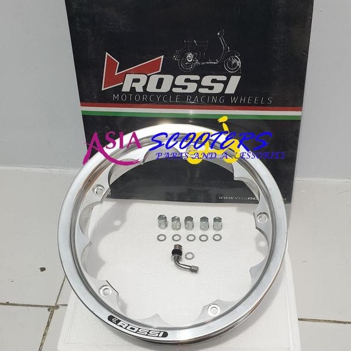 Velg Ring 10 Tubeless Vespa Vrossi Type VRX Px Pxe Excel