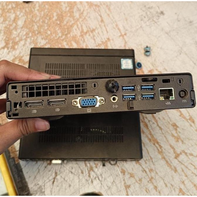 Mini Pc Hp Elitedesk 800 G1 Ram 4Gb 750Gb Dvd Usb 3.0 New Stok