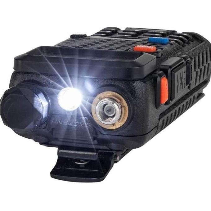 (COD) HT MERODITH UV5R Walkie Talkie Dual Band 5W 128CH UHF+VHF handy talkie luar ruangan walky talk