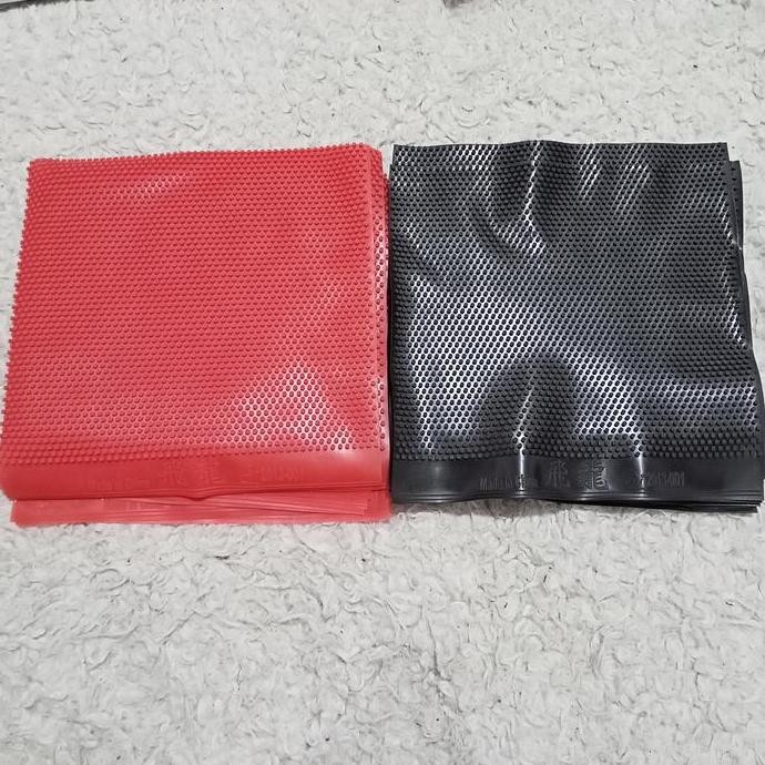 BEBAS ONGKIR - KARET BINTIK PANJANG FEILUNG PINGPONG TENIS MEJA SUPER JAHAT PROSES