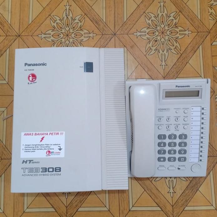 pabx panasonic 3 Line 8 Extension murah