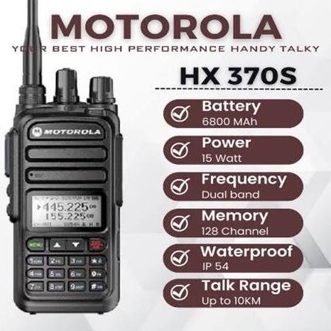HT motorola HX 370S dualband murah