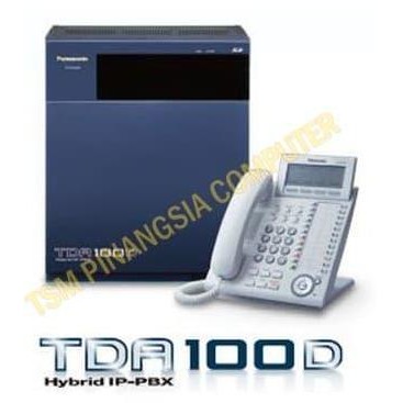 Panasonic KX-TDA-100 DBP Pabx 8 line - 48 extension murah