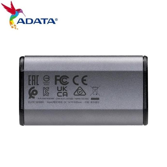 ready ADATA SSD EXTERNAL SE880 TCGY GRAY