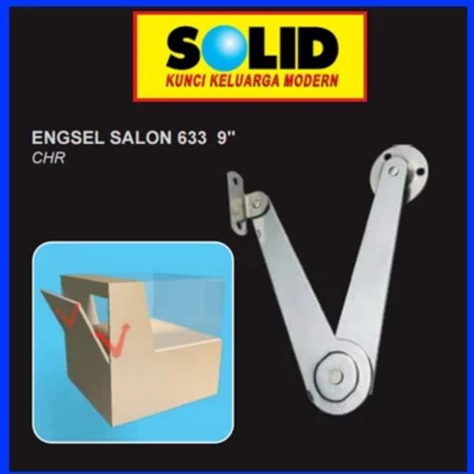 Engsel salon SOLID 933 9"