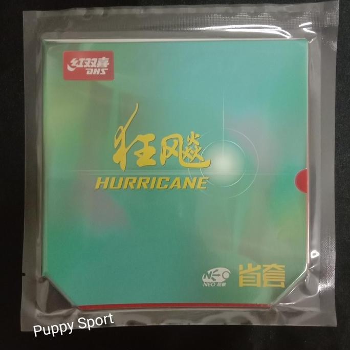 HARGA DISC - DHS Hurricane 3 Neo Provincial Orange Sponge