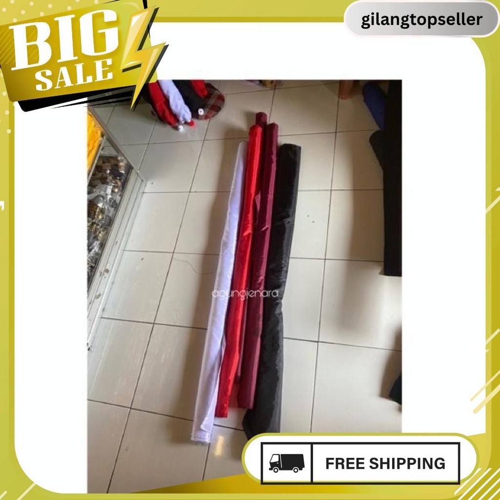 Kain Parasut Bendera /Umbul-Umbul Meledak