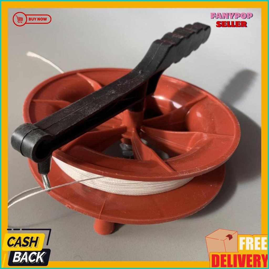 Gulungan Senar Layang Layang Termasuk Benang Bahan Plastik Untuk Dewasa Ukuran Kecil Sedang Besar Re