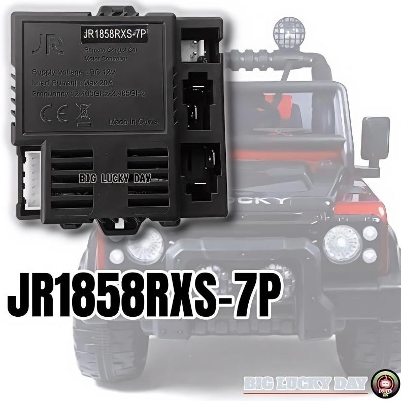 Premium Remot Receiver Mobil Aki Jr1858Rxs-7P 12V Mobilan Aki Anak Remote Control Transmitter Jr1602