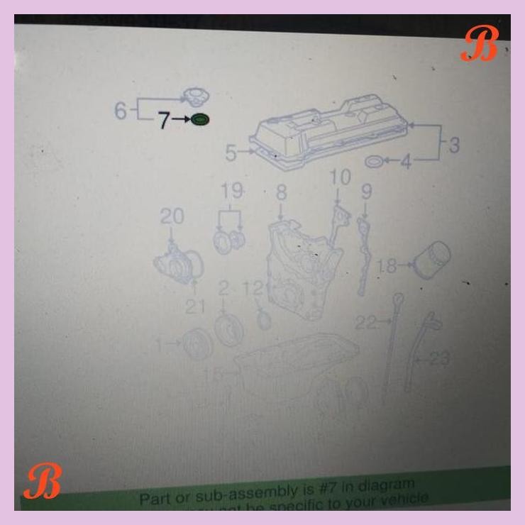 | JY | SEAL TUTUP OLI INNOVA FORTUNER BENSIN