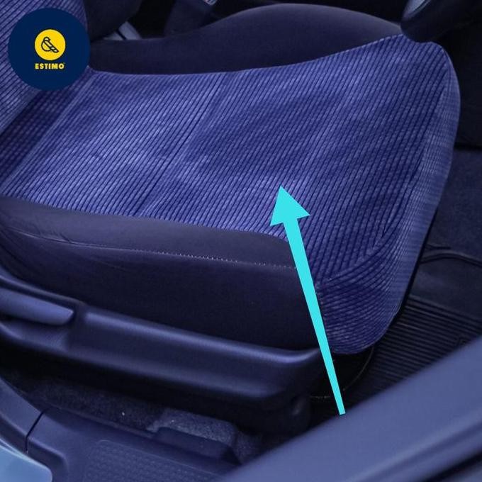 TERBARU - kain Jok Mobil bludru Fabric warna biru tua salur hitam soft Original Honda Stream Harga u