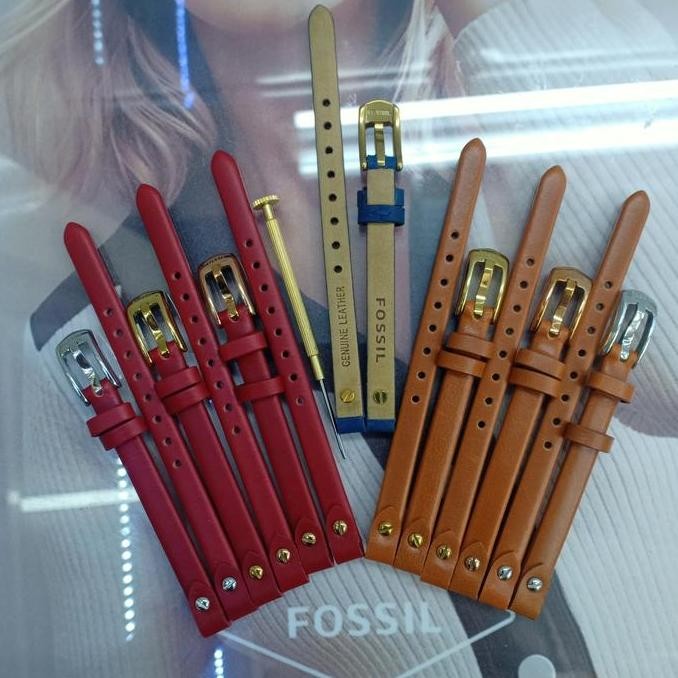 baru STRAP LEATHER TALI KULIT JAM TANGAN FSL MINI GEORGIA 7 MM