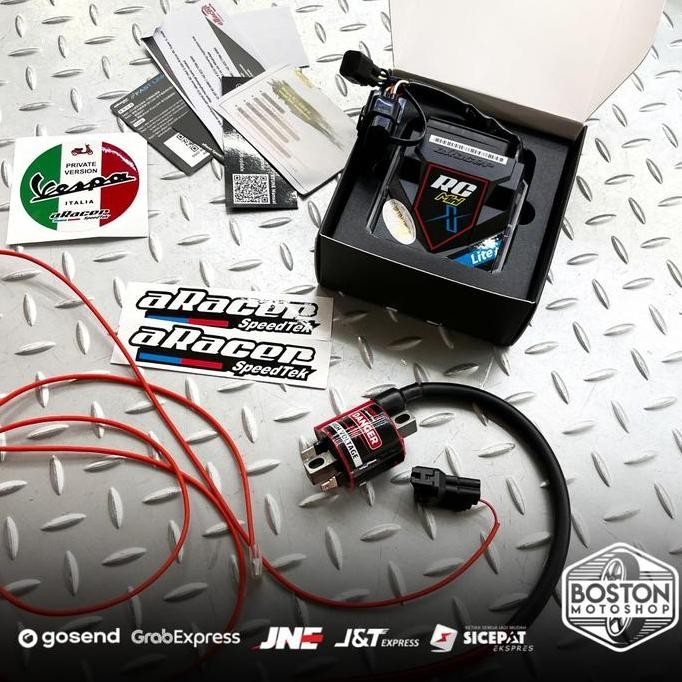 ECU Aracer speedtek RC mini X + koil Vespa Matic Sprint Primavera