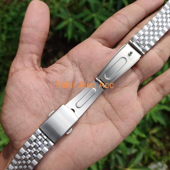 baru STRAP TALI JAM RANTAI SEIKO 18MM 20MM STAINLESS STEEL