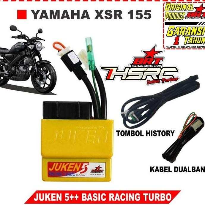ECU JUKEN 5 PLUS BRT RACING TURBO Yamaha XSR 155 R VVA ECM MT15 R Harian Touring ENDURO XSR155 Japst