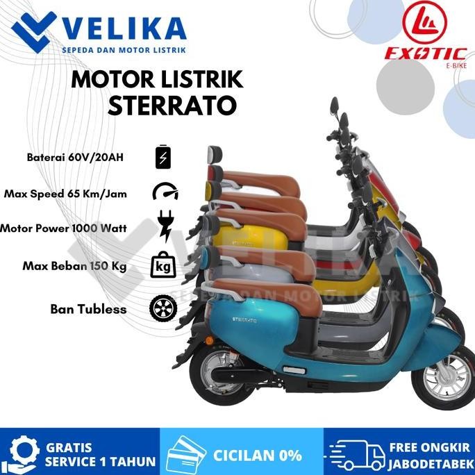 Exotic Motor Listrik Sterrato Electric Motorbike