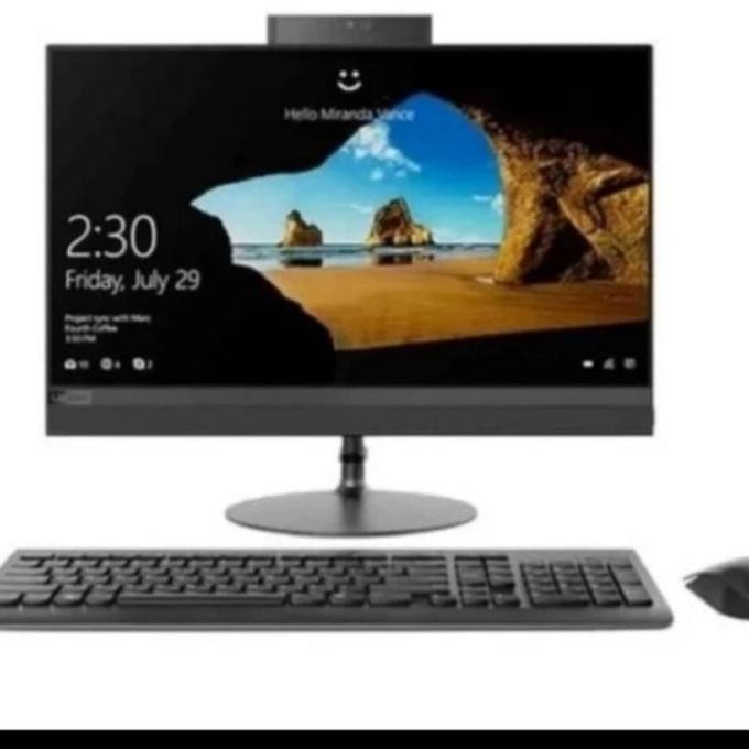 Pc Aio Lenovo 520-22Iku Intel Core I3-7020 Ram 8Gb/Ssd 256Gb W'10 New Stok