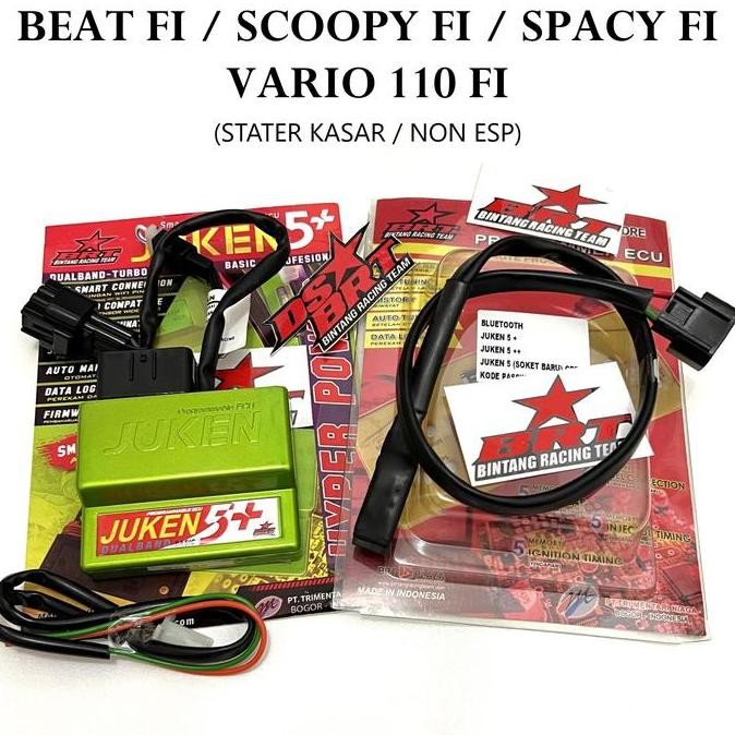 ECU BRT JUKEN 5+ Plus & BLUETOOTH BEAT FI SCOOPY SPACY VARIO 110 FI