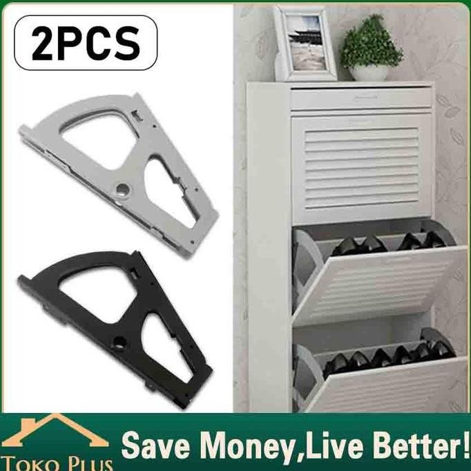 3 Susun Stainless besi putar Engsel rak lemari sepatu Aksesoris