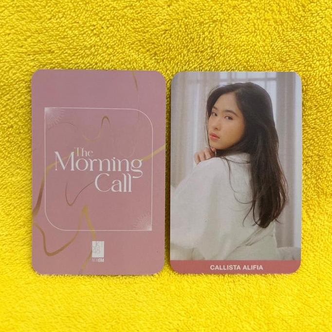 restock  Photocard jkt48 callista alifia the morning call official