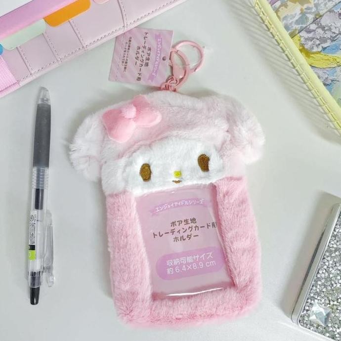 

READY Beruangshop Melody Photocard Holder PC ID Card Kartu Kuromi Melody Cinamoroll Fluffy PC Holder Photocard Gantungan Kartu NEW