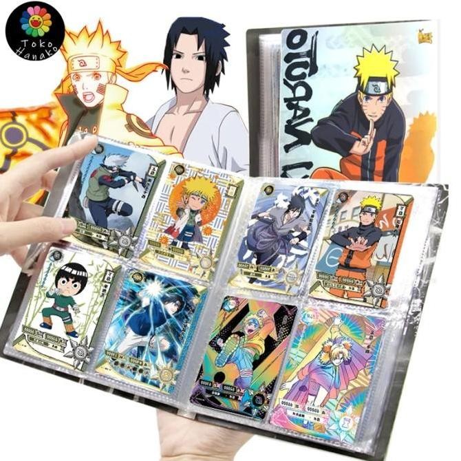 Album Kartu Naruto /Naruto Card Book Album Holder Buku Kartu Buku