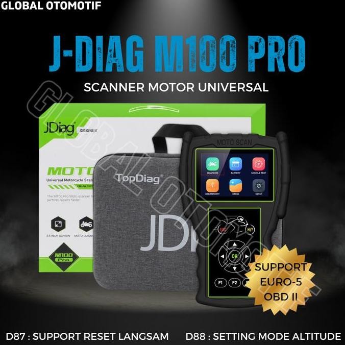 Scanner Motor JDiag M100 PRO Universal - Scaner Diagnostik Scan Tool