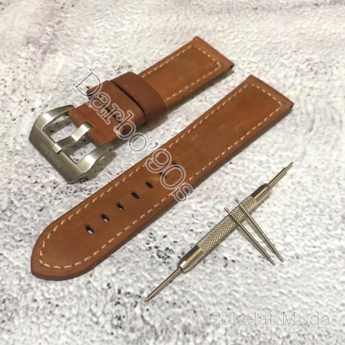 baru Strap Tali Kulit Jam Tangan Panerai Luminor Panerai Leather Premium