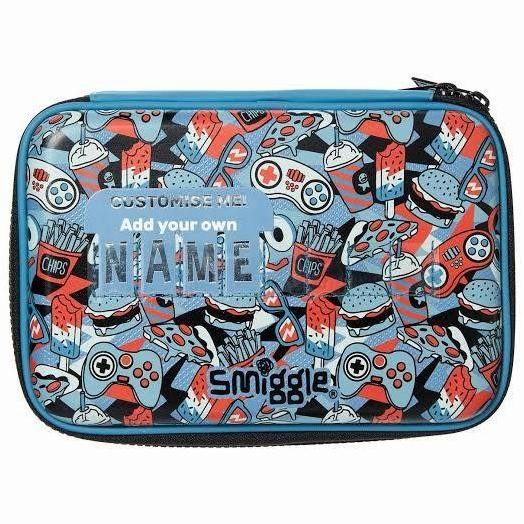 

SMIGGLE Illusion Hardtop Pencil Case - Grey/Gaming Kualitas Original