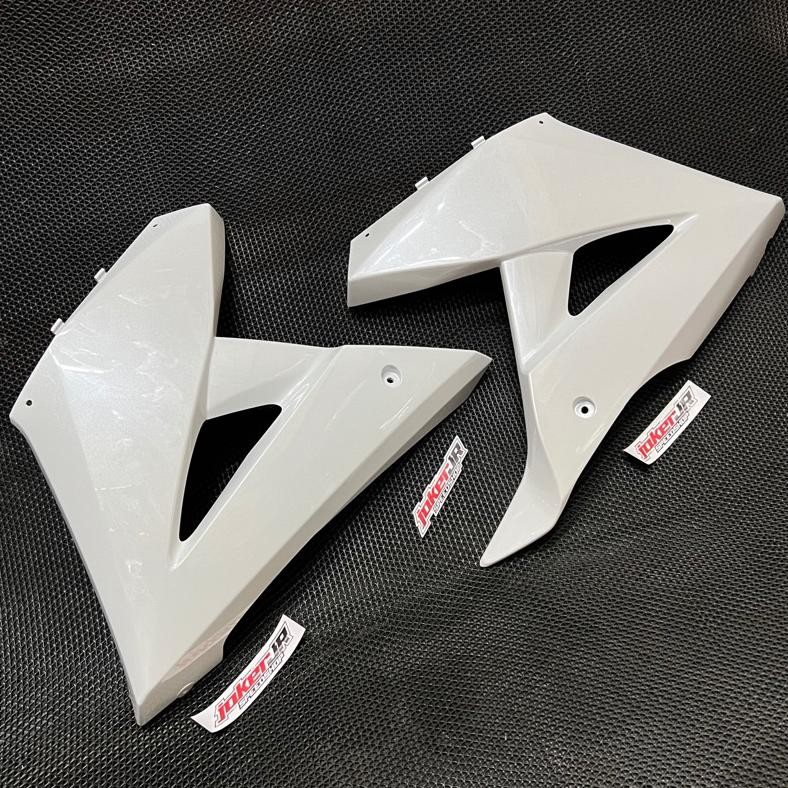 Fairing Bah Ninja RR New Cover Body Bah Ninja RR New Putih Orinal Kasaki