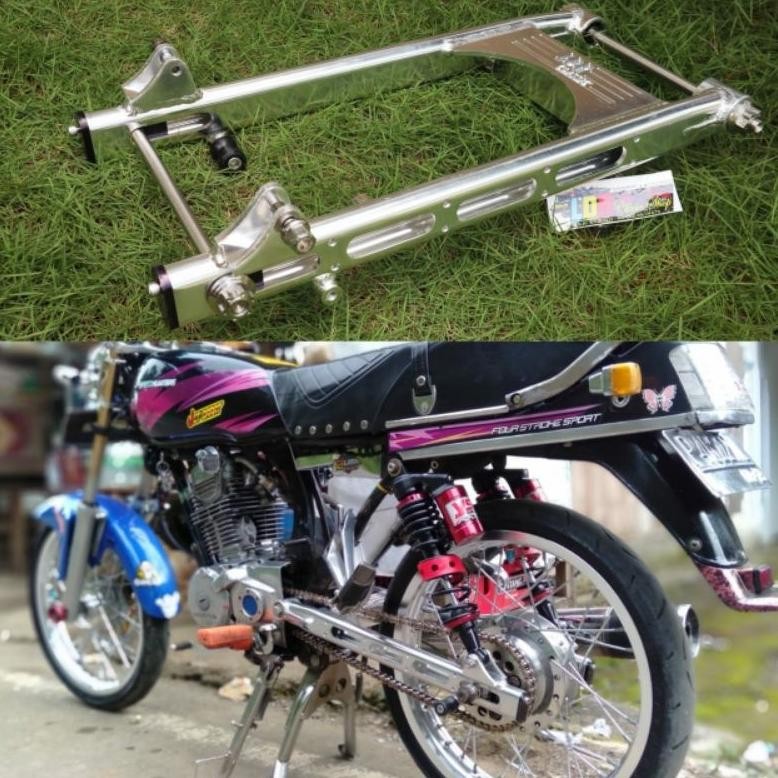 Swing Arm GL MP Coak tanpa as depan dan belakang ( arm MP & Gl max saja )